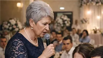 في منتصف الاحتفال تمامًا