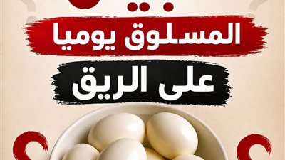 فوائد تناول البيض المسلوق يوميا على الريق.. 