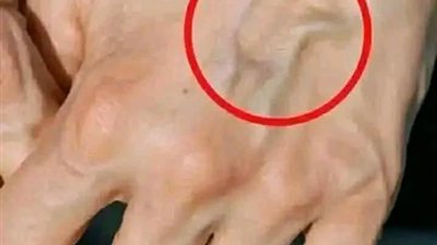 إذا كانت عروقك بارزة سواء كنت صغير او كبير في السن فهذا يعني أنك