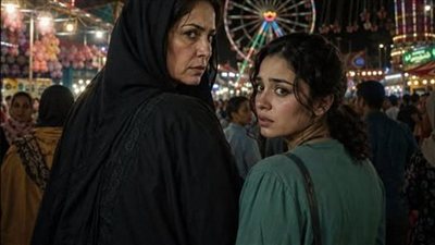 امي اخدت اختي الكبيره تفسحها في المولد