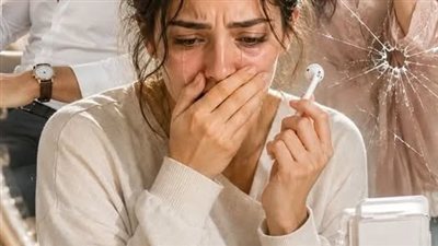 اشتكى زوجي من ألم في أذنه اليمنى