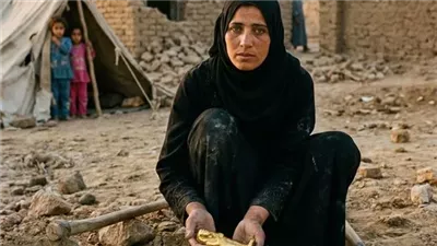 اشترت ام ارض وعند الحفر اكتشفت سراً غير كل شيء