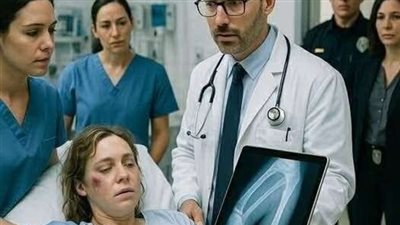 حملني زوجي الى المستشفى
