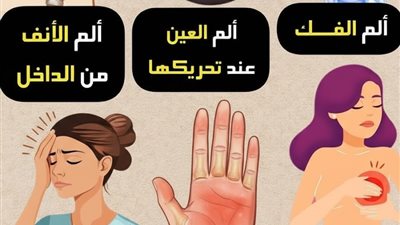  ألم الفك : بسبب ضرس العقل والتوتر